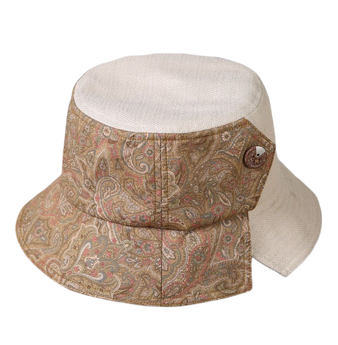 patchwork bucket hat